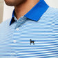 Mens Fairway Stripe Shortsleeve Polo