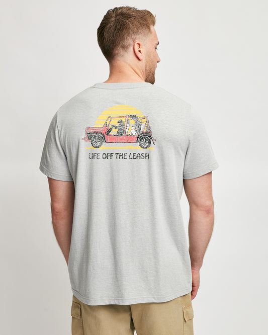 Mens Electric Tri-blend Shortsleeve Tee