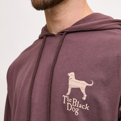 Mens Woodcut Boat Cadet Hoodie