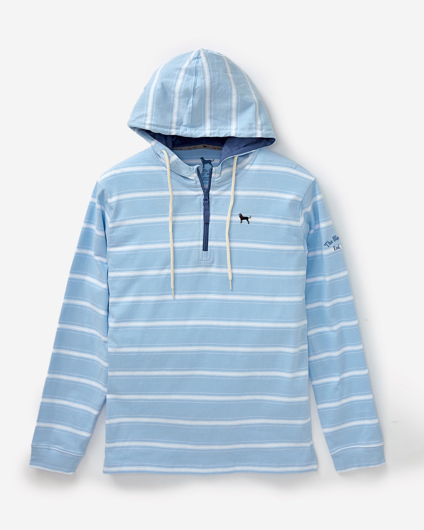 Mens Steam Stripe 1/4 Zip Cadet
