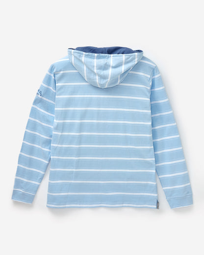 Mens Steam Stripe 1/4 Zip Cadet