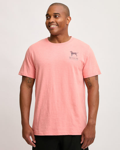 Mens Slub Mountain Camp Shortsleeve Tee