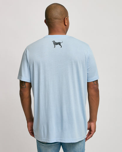 Mens Washburn Mustache Man Shortsleeve Tee