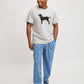 Mens Strip dog Knit PJ Pant