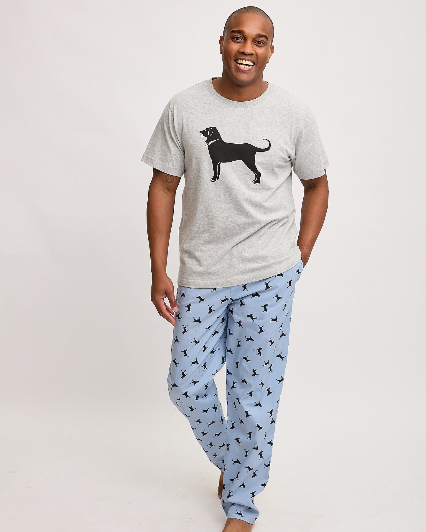 Men's Tossed Dog Woven Pj Pant