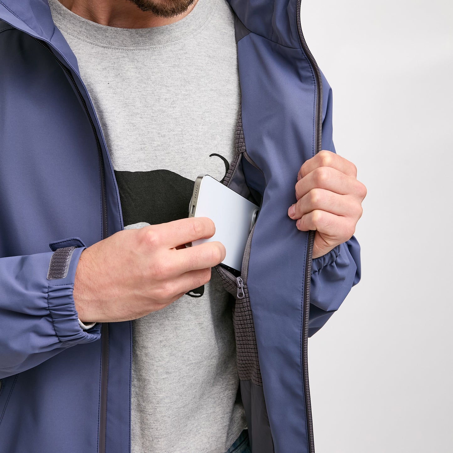 Mens Waterproof Harbor Parka w/ Hood