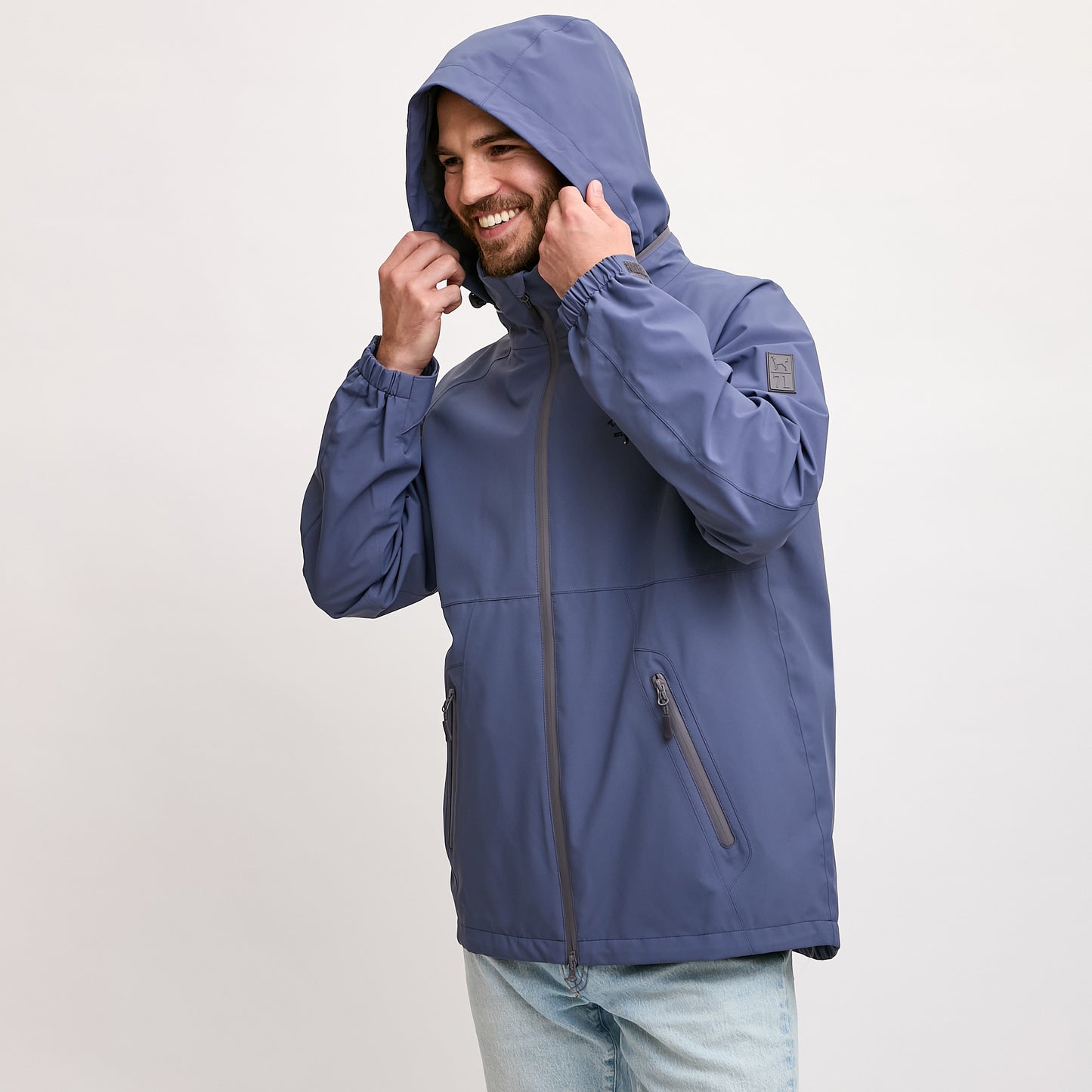 Mens Waterproof Harbor Parka w/ Hood