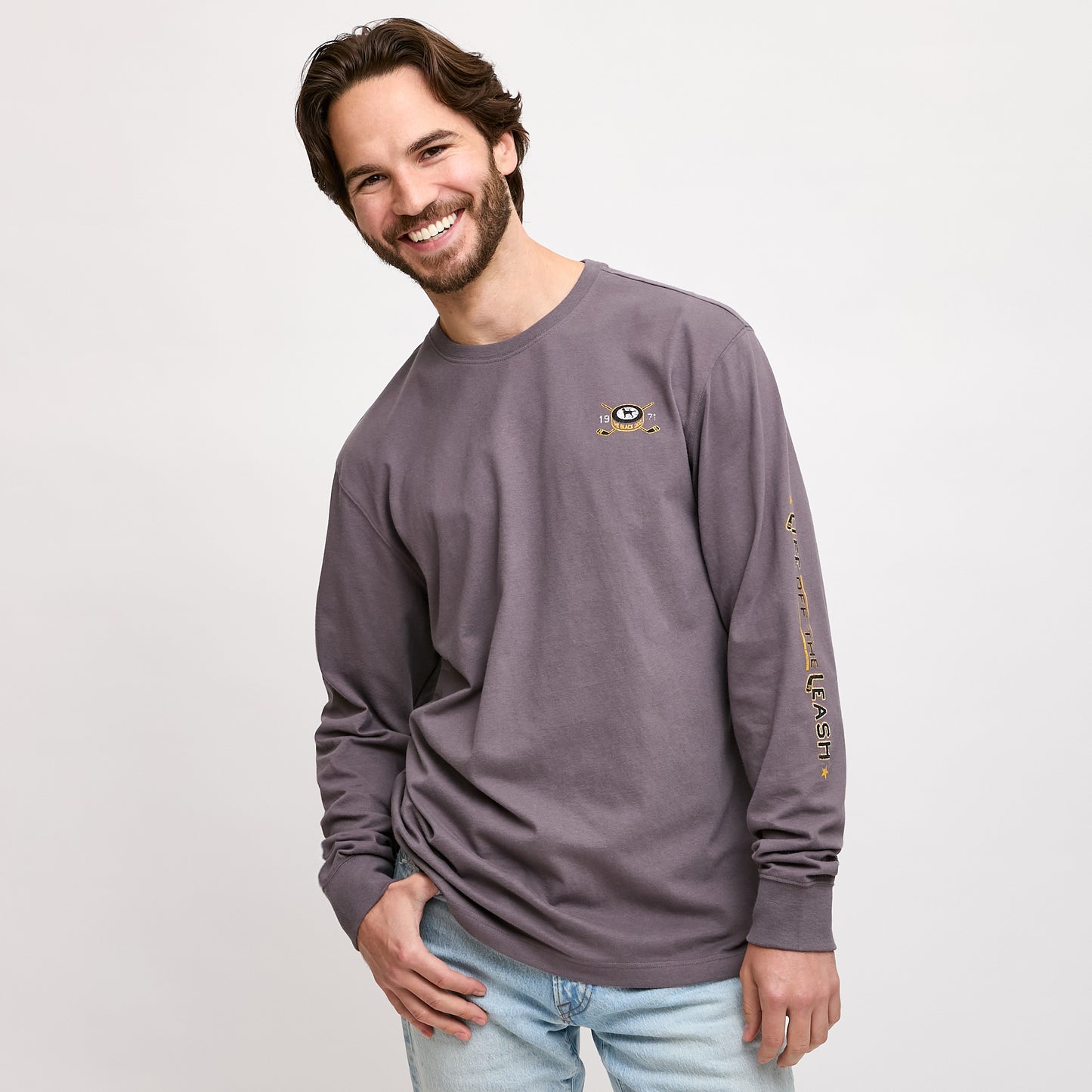 Mens Power Play Longsleeve Tee