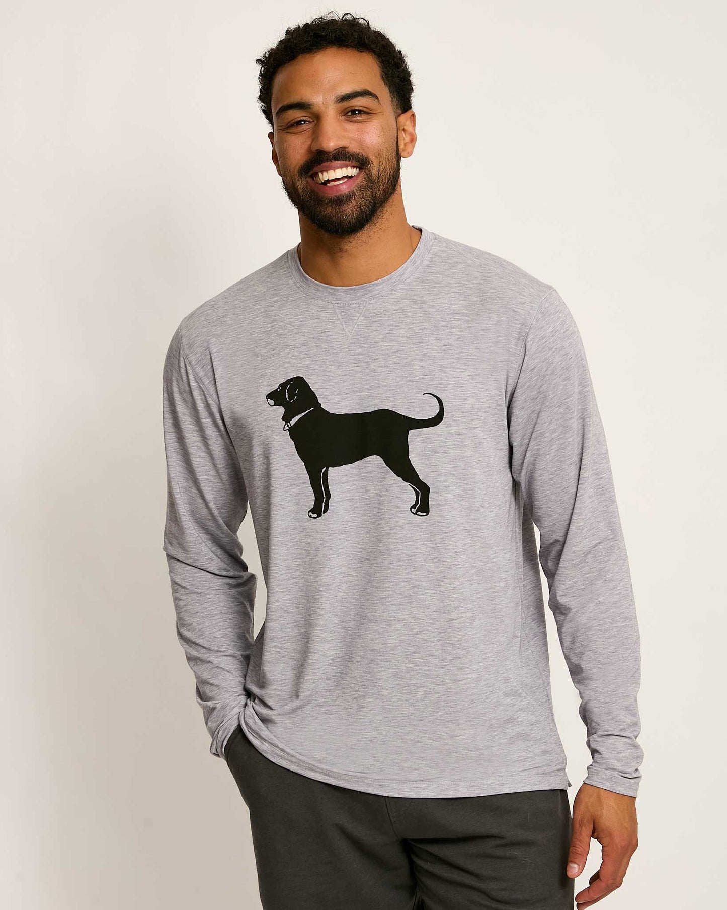 Mens Eastville Performance Longsleeve Tee