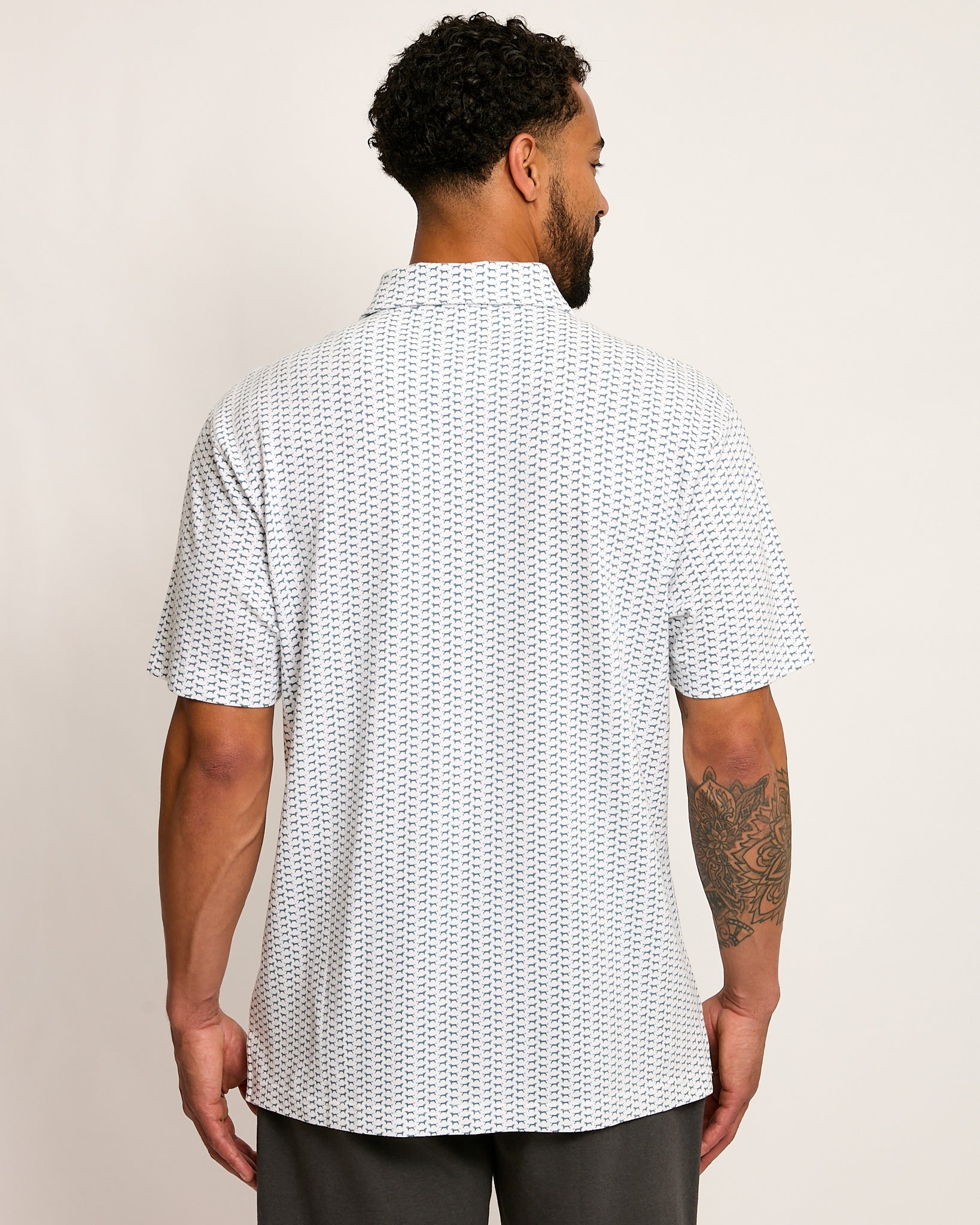 Links Printed Polo