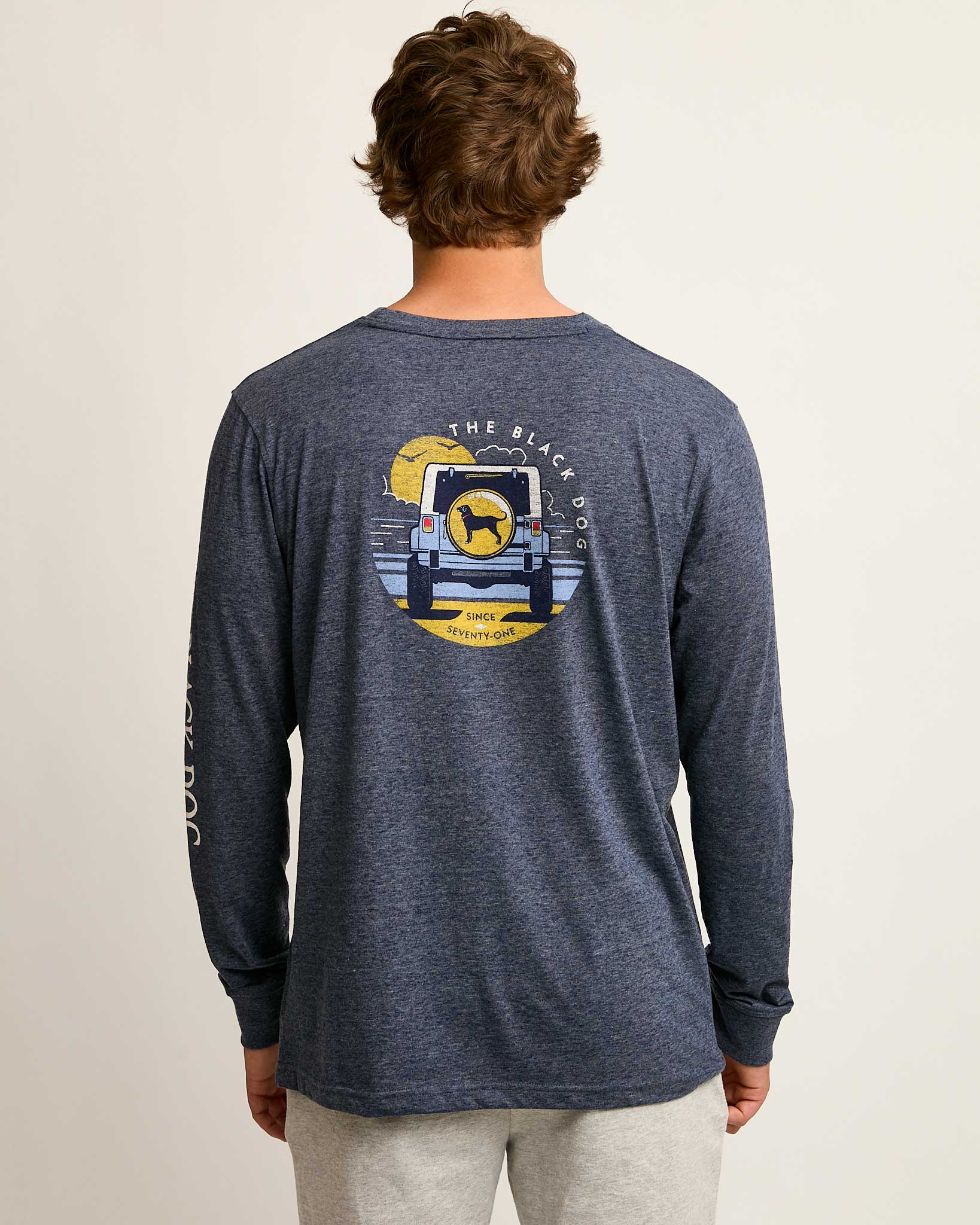 Shoreland Longsleeve Triblend Tee