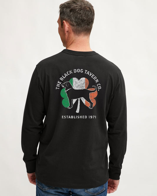 Men's Shamrock Flag Longsleeve Tee