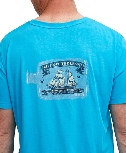 Mens Message in a Bottle Shortsleeve Tee