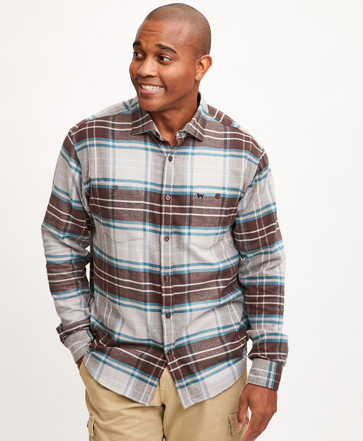 Mens Rockwood Flannel Shirt The Black Dog