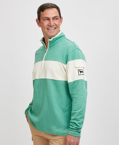 Mens Schooner Quarter Zip