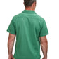 Mens Solid Slub Knit Camp Shirt