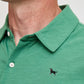 Mens Solid Slub Knit Camp Shirt