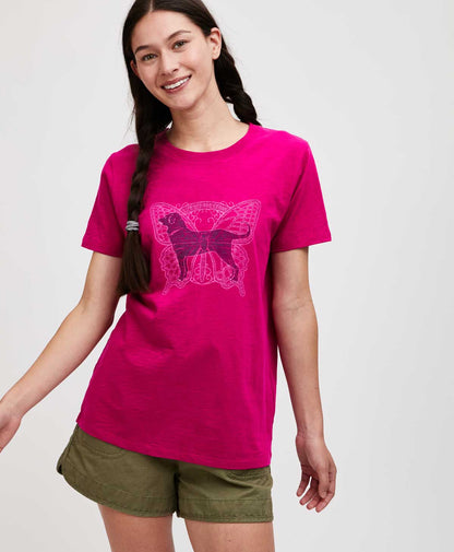 Ladies Papillion Shortsleeve Tee