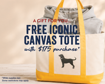 🎁 FREE Black Dog Canvas Tote ($175+ orders)