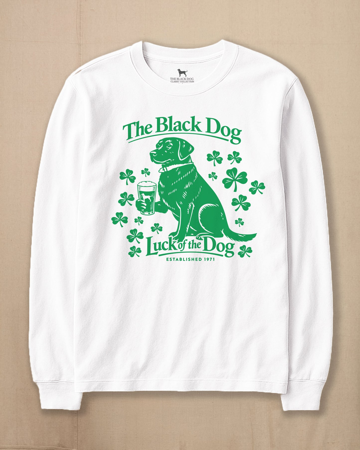 Adult Luck of the Dog Classic Longsleeve Tee