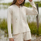 Ladies Tarpaulin Tie Sweatshirt