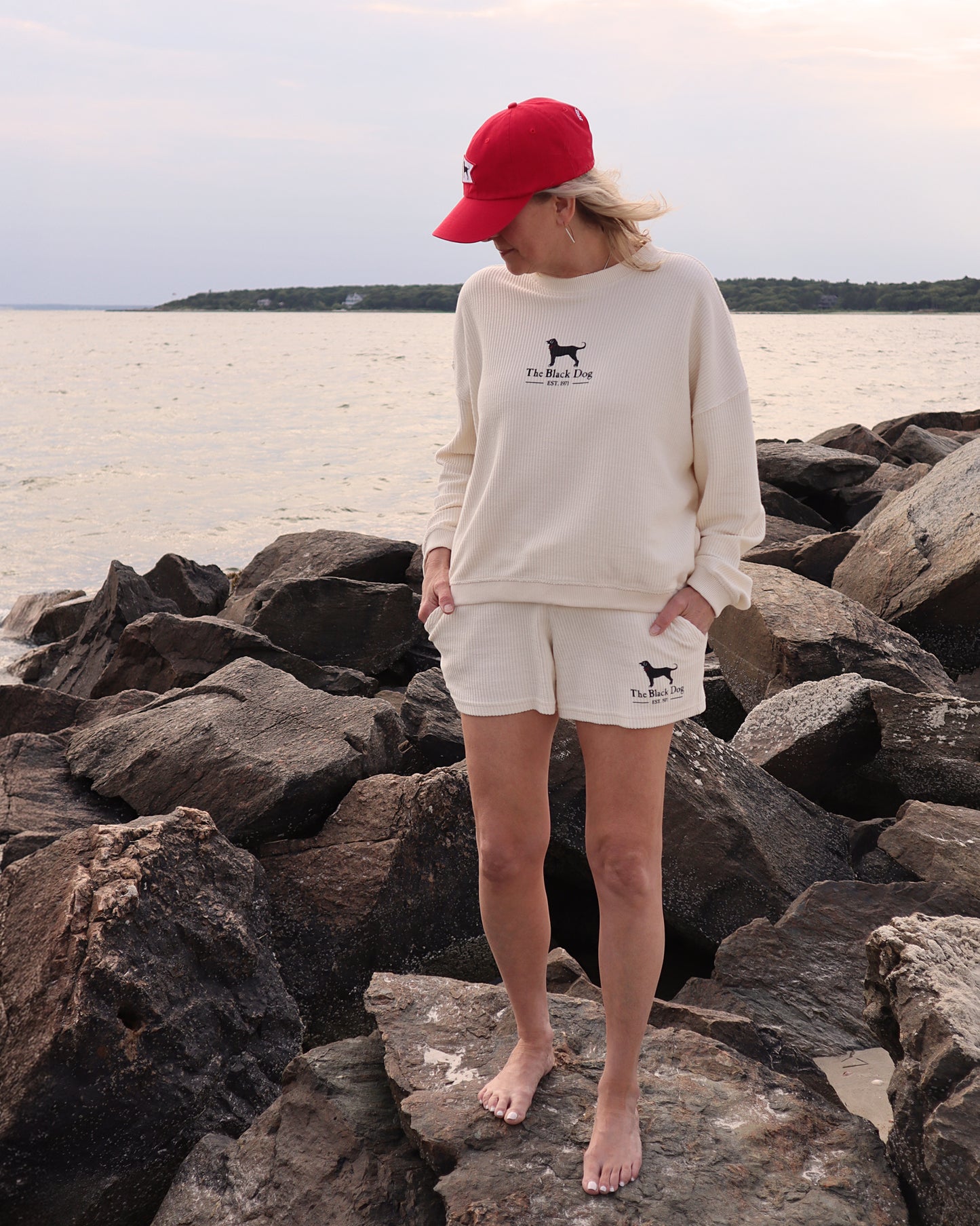 Golden Hour Corduroy Crewneck