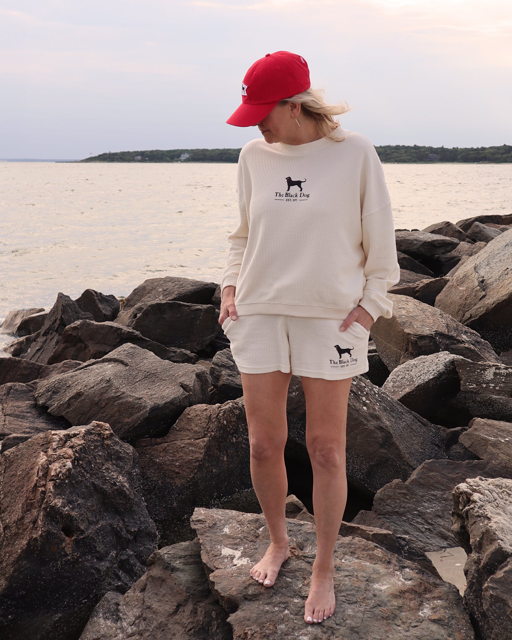 Golden Hour Corduroy Crewneck