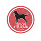Life Off The Leash Sticker