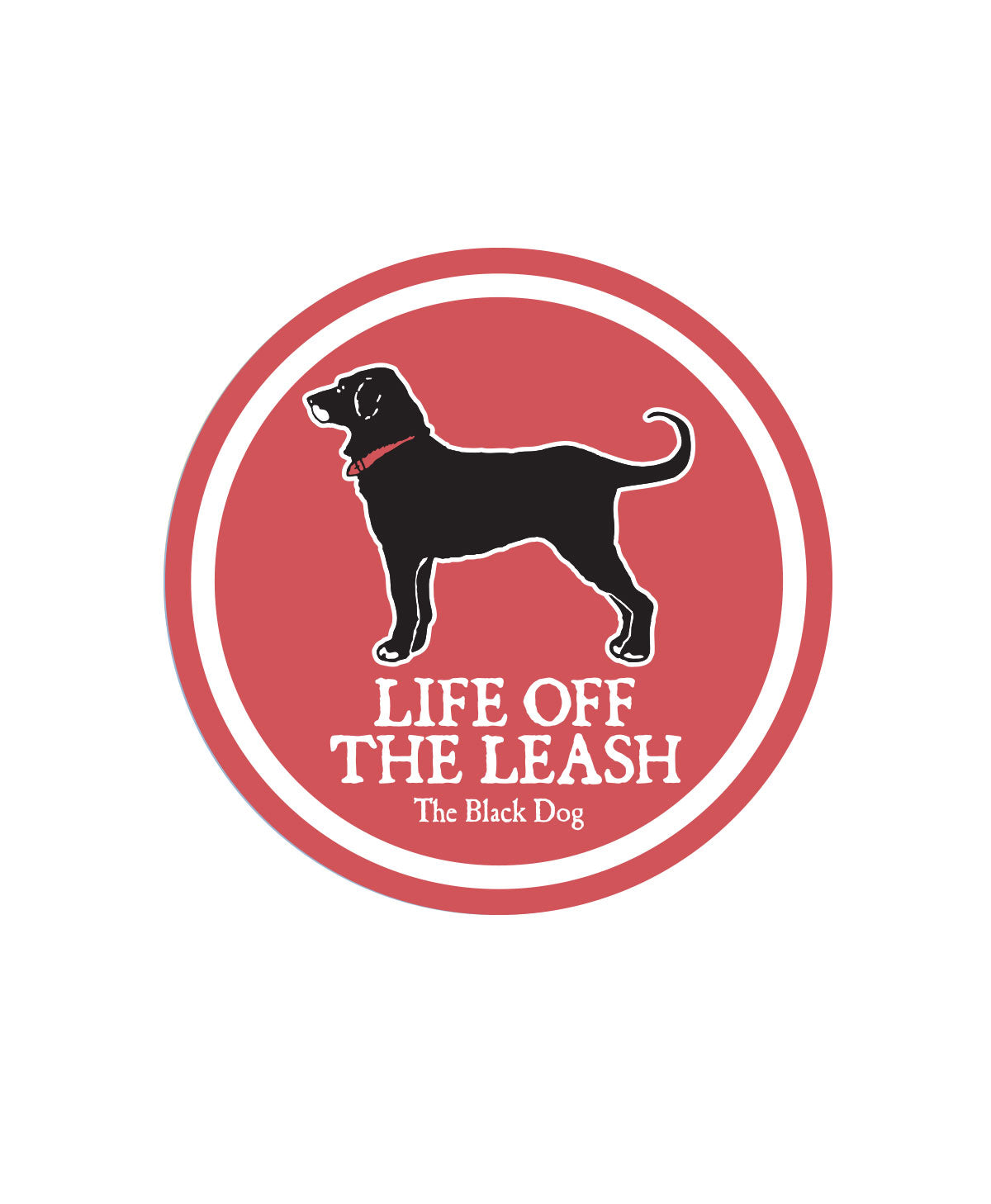 Life Off The Leash Sticker
