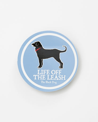 Life Off The Leash Sticker