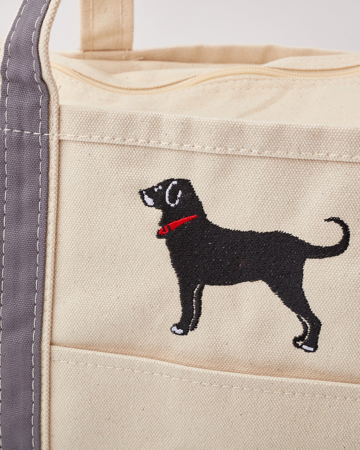 Large Boat Tote With Zipper