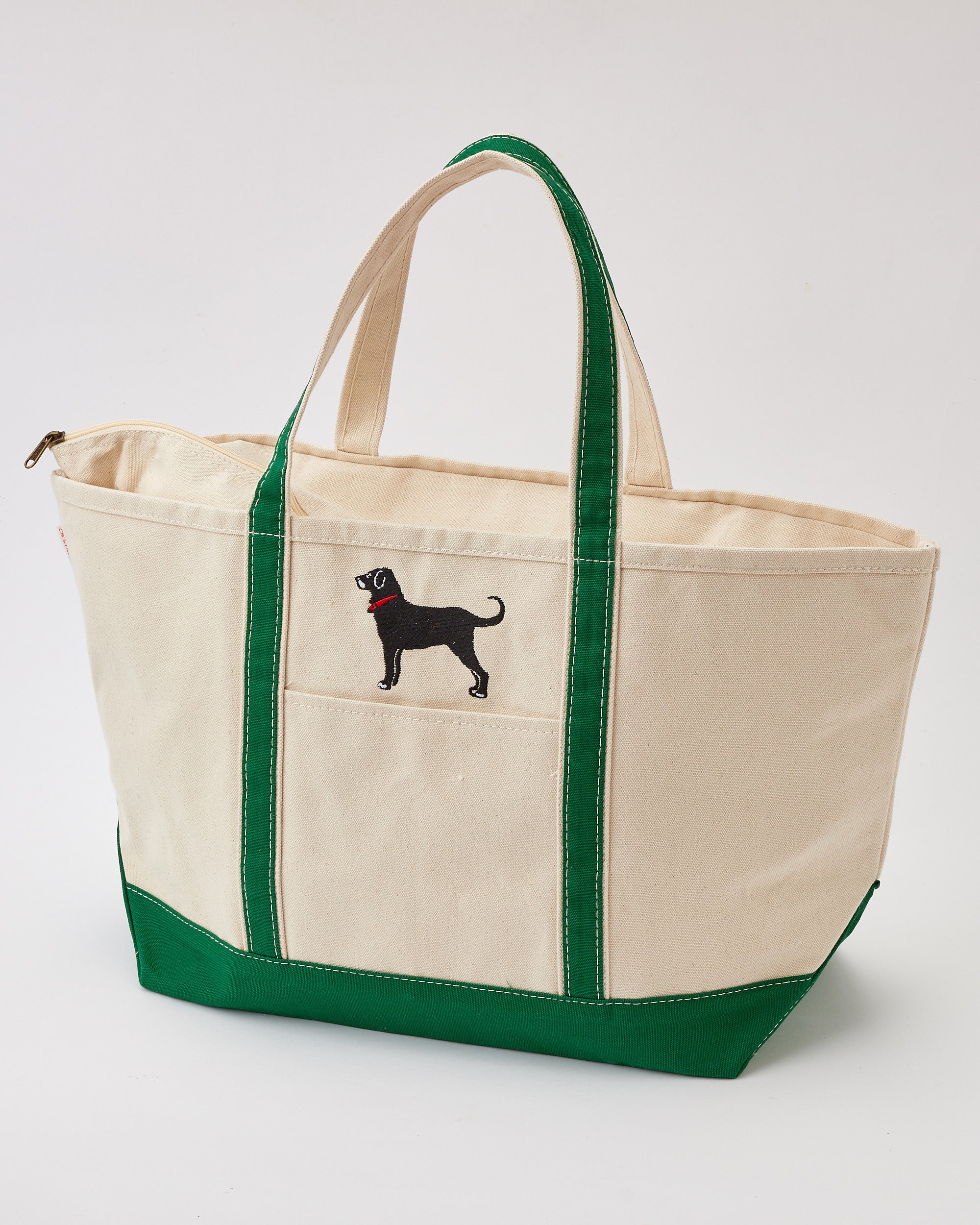 Canvas tote with zipper hotsell