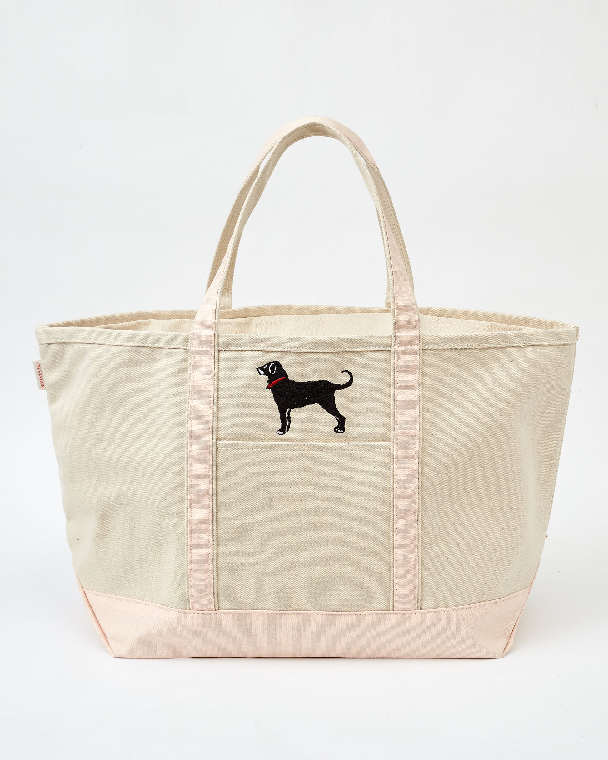 Large Boat Tote With Zipper