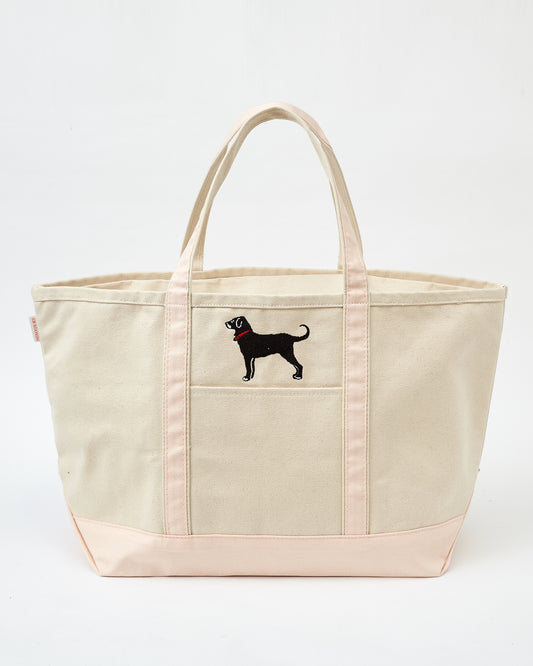 Large Boat Tote With Zipper