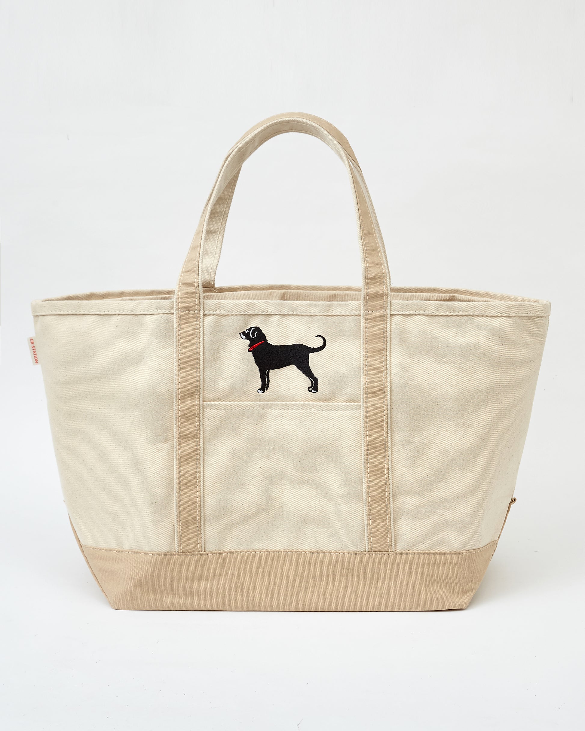 Large Boat Tote With Zipper