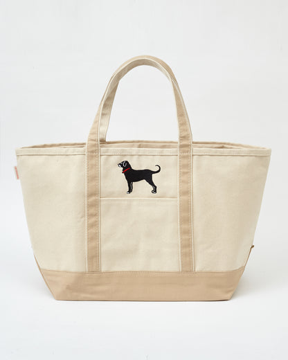 Large Boat Tote With Zipper