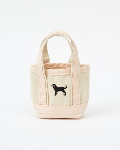 Black Dog Mini Boat Tote