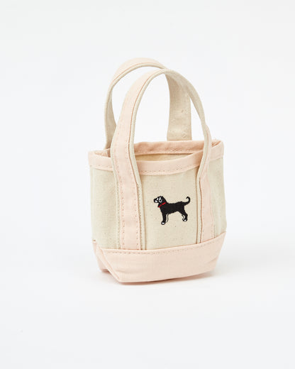 Black Dog Mini Boat Tote