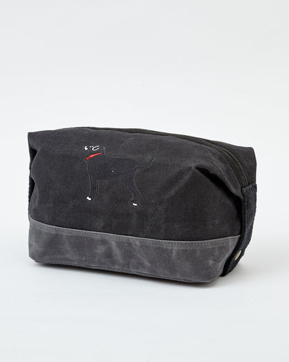 Black Dog Waxed Canvas Dopp Kit