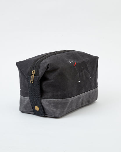 Black Dog Waxed Canvas Dopp Kit