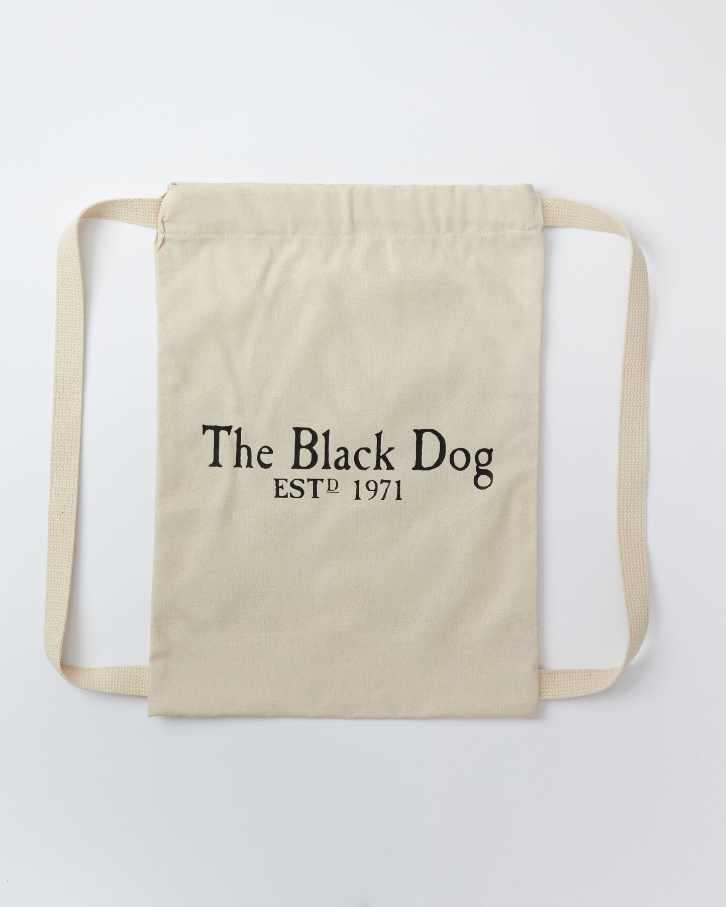 Black Dog Small Drawstring Bag