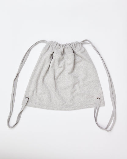 Black Dog Fleece Drawstring Bag