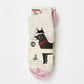Black Dog Classc Slipper Socks