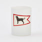 Black Dog Frosted Rocks Glass 14oz