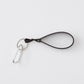 Black Dog Silicone Key Chain