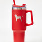 Stainless Big Dog 40 oz Stainless Tumbler