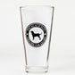 Black Dog Pint Glass 20oz