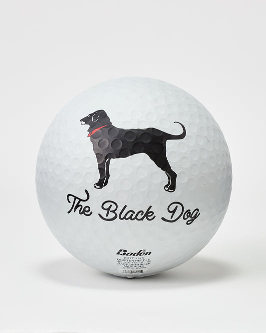 Black Dog Rubber 7 in. Golf Playground Ball (medium)