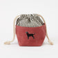 Black Dog Waxed Cotton Small Bin