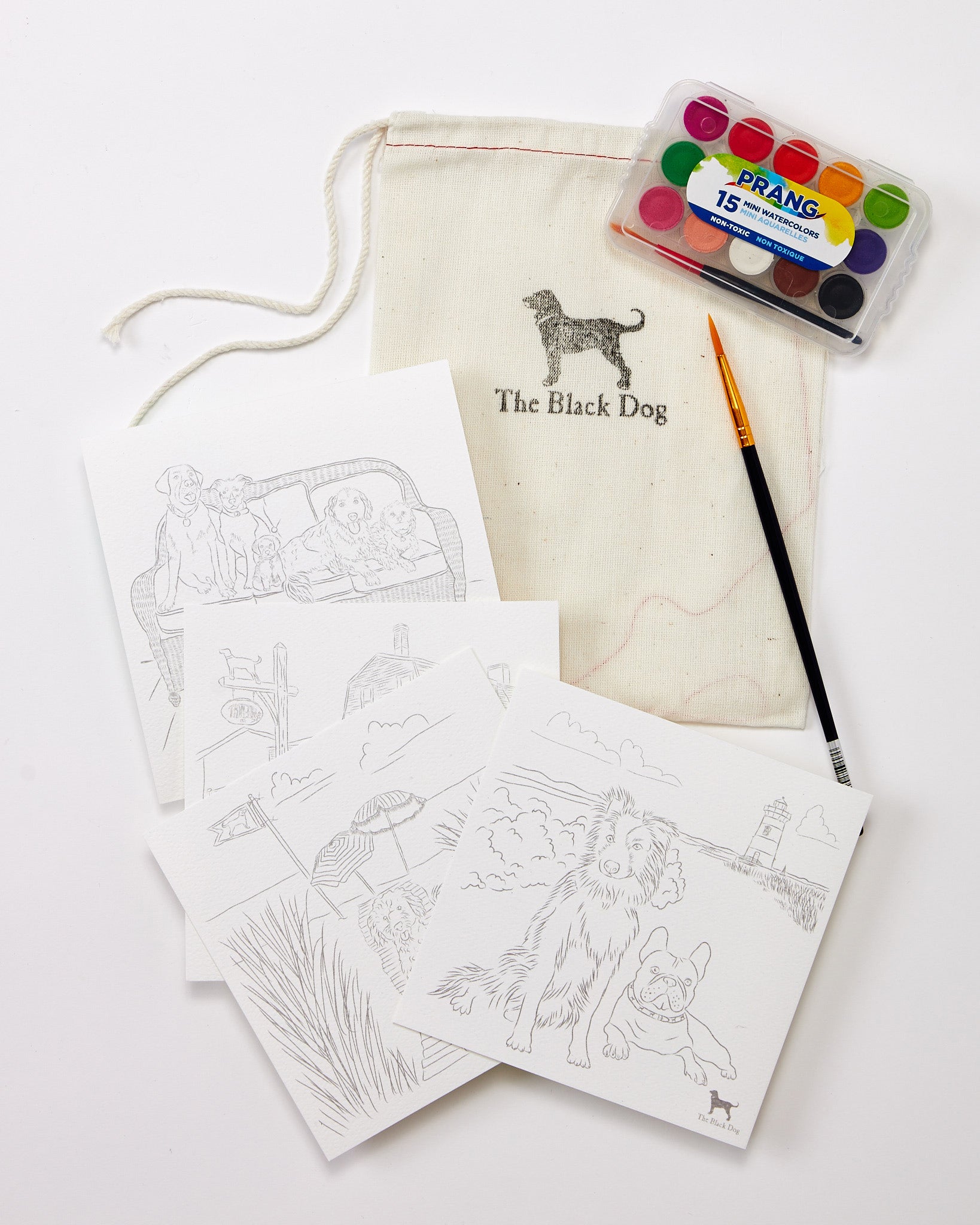 Dog Friends Watercolor Kit